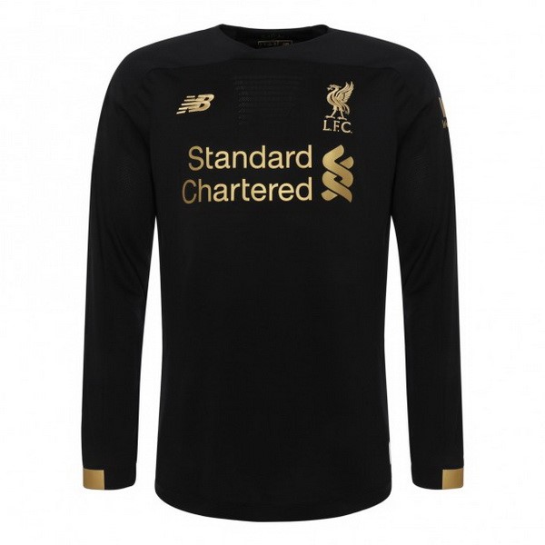 Camiseta Liverpool 1ª ML Portero 2019/20 Negro